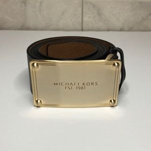 Michael Kors leather belt